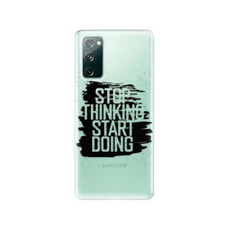 iSaprio Start Doing - black pro Samsung Galaxy S20 FE