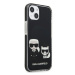 Karl Lagerfeld KLHCP13STPEKCK hard silikonové pouzdro iPhone 13 Mini 5.4" black Karl & Choupette