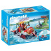 Playmobil 9435 nafukovací vznášedlo s motorem