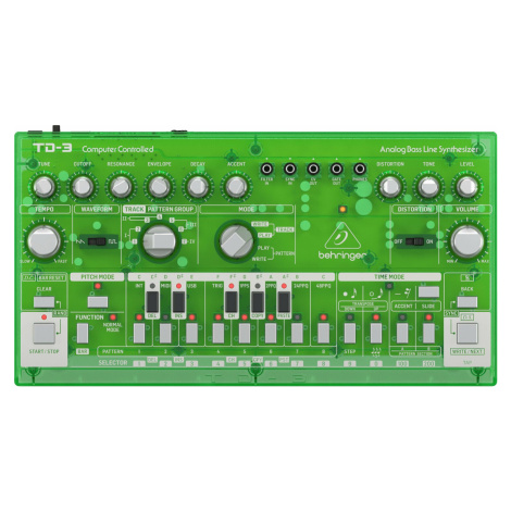 Behringer TD-3 Syntetizátor Transparent Green