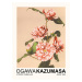 Obrazová reprodukce Striped Camellias (Japandi Florals) - Ogawa Kazumasa, 30 × 40 cm