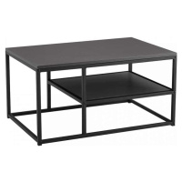 Tempo Kondela Konferenční stolek BARMIO - grafitová / černá + kupón KONDELA10 na okamžitou slevu