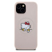 Hello Kitty PU Kitty Asleep Logo MagSafe Kryt iPhone 15 růžový