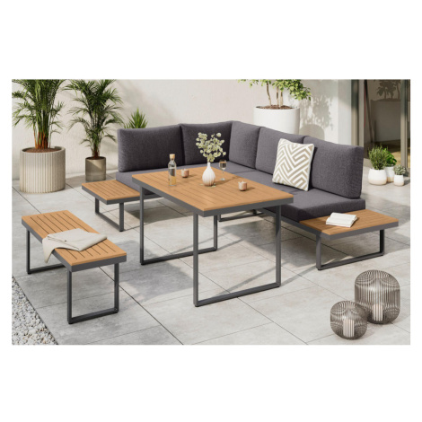 Ambia Garden TERASOVÁ SEDACÍ SOUPRAVA 4dílné, kov, plast, textil Ambia Home