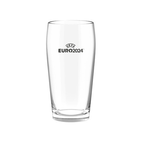 Sada sklenic na pivo UEFA EURO 2024, 2dílná (sklenice Willy, 2dílná sada)