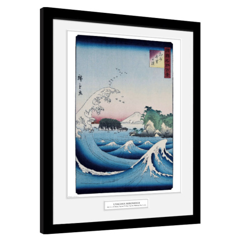 Obraz na zeď - Hiroshige - The Seven Ri Beach GB Eye