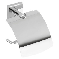 SAPHO X-SQUARE držák toaletního papíru s krytem, chrom XQ700