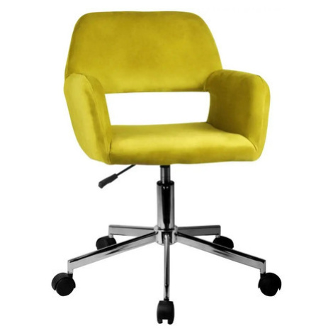 Žluté konferenční židle