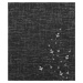 Paletové prošívané sezení PIETRO SET - sedák 120x80 cm, opěrka 120x40 cm, barva černá, Mybesthom