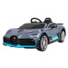 Mamido Dětské elektrické autíčko Bugatti Divo černé