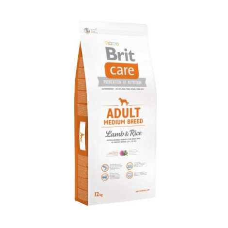 Brit Care Adult Medium Breed Lamb & Rice - 12 kg