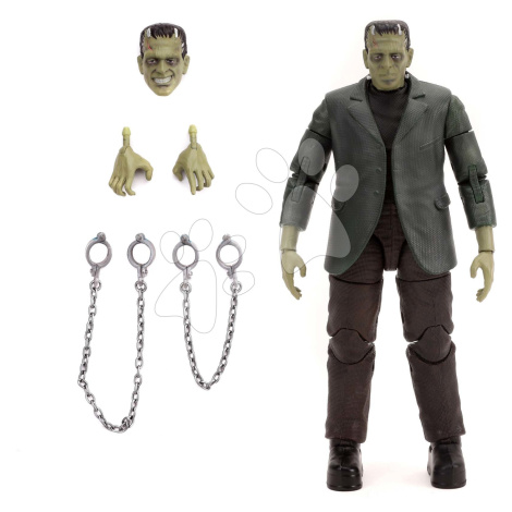 Figurka Frankenstein Monsters Jada s pohyblivými částmi a doplňky výška 15 cm