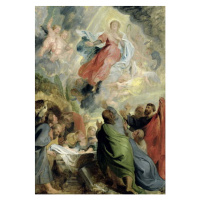 Obrazová reprodukce The Assumption of the Virgin Mary, Peter Paul Rubens, 26.7 × 40 cm