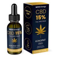 MOVit CBD 15% Full Spectrum konopný olej 10ml