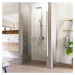 MEREO Sprchové dveře, Lima, dvoukřídlé, lítací, 120x190 cm, chrom ALU, sklo Čiré CK80553K