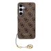 Guess 4G Charms Zadní Kryt pro Samsung Galaxy S24+ Brown