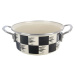 Kastrol smalt ŠACHOVNICE Lem 1,6 l , pr. 18 cm