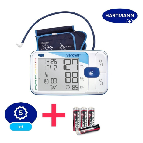 Hartmann Veroval® PAŽNÍ tlakoměr s univerzální manžetou - 9253042