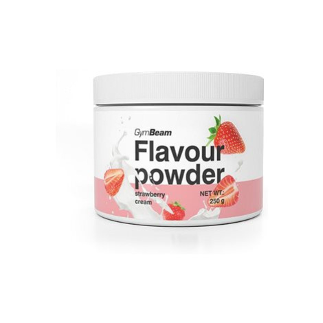 GymBeam Flavour powder, jahodový krém