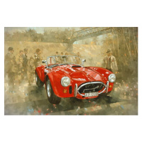 Obrazová reprodukce Cobra at Brooklands, Miller, Peter, 40 × 26.7 cm