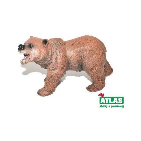 C - Figurka Medvěd hnědý 11 cm ATLAS