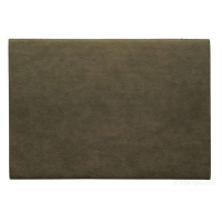 Prostírání imitace kůže 33x46 cm VEGAN LEATHER ASA Selection - khaki