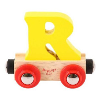 Bigjigs Rail vagónek dřevěné vláčkodráhy - Písmeno R