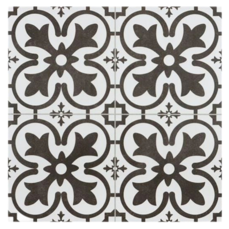 Dlažba Geotiles Boulevard negro 45x45 cm mat BOULEVARDNE