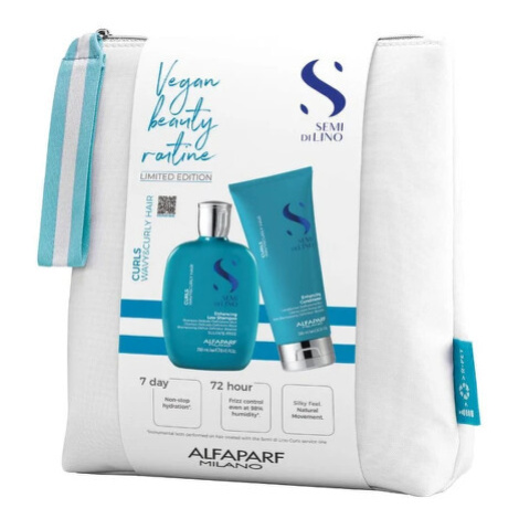 Alfaparf Semi di Lino Curls Vegan Beauty Routine set