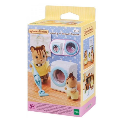 Sylvanian families 5445 automatická pračka a vysavač