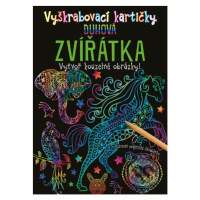 Vyškrabovací kartičky: Duhová zvířátka - Kolektiv - kniha z kategorie Omalovánky