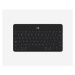 Logitech Bluetooth Keyboard Folio Keys-To-Go, UK - International, Black, Apple