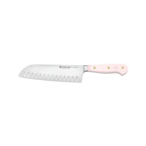 WÜSTHOF CLASSIC COLOUR Nůž Santoku s dutými výbrusy, Pink Himalayan Salt, 17 cm