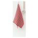 Lněná utěrka 45x65 cm Red Gingham – Linen Tales