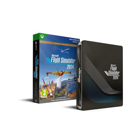 Microsoft Flight Simulator 2024 - Premium Deluxe Steelbook Edition - Xbox Series X|S / Windows