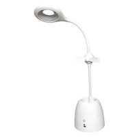 Goobay Lampa s LED, ventilátorem a stojanem na tužky