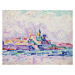 Paul Signac - Obrazová reprodukce Antibes (study), 1918-19, (40 x 30 cm)