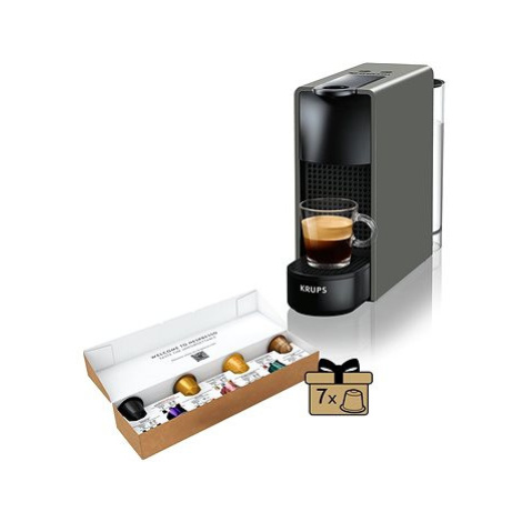 NESPRESSO KRUPS Essenza Mini Intense Grey XN110B