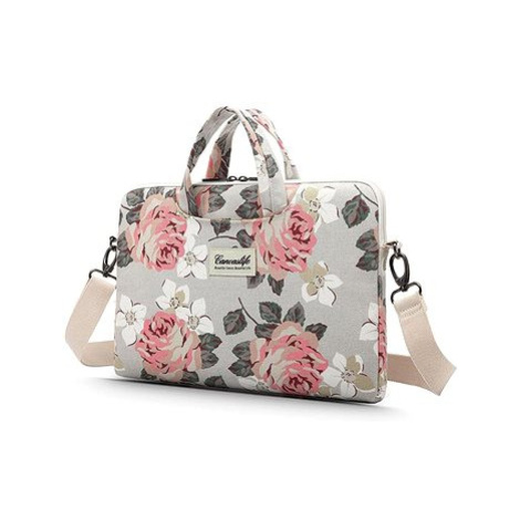 Canvaslife Briefcase taška na notebook 13-14'', white rose