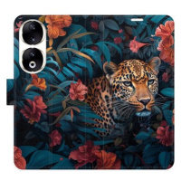 iSaprio Flip pouzdro Flower Jaguar 02 pro Honor 90 5G