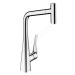 Hansgrohe 73803000 - Dřezová baterie M7115-H320 s výsuvnou sprškou, sBOX, chrom