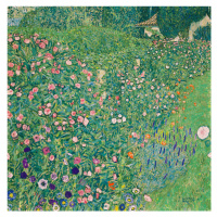 Obrazová reprodukce Italian garden landscape, Gustav Klimt, 40 × 40 cm