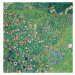 Obrazová reprodukce Italian garden landscape, Gustav Klimt, 40 × 40 cm