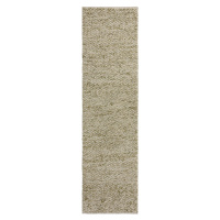 Flair Rugs koberce Ručně tkaný běhoun Minerals Green - 60x230 cm