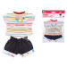 Oblečení T-shirt&Shorts Little Artist Ma Corolle pro 36 cm panenku od 4 let