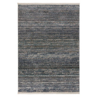 Modrý kulatý koberec 230x230 cm Camino – Flair Rugs