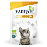 Yarrah Bio filety v omáčce 14 x 85 g - s bio kuřecím