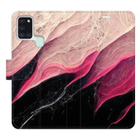 iSaprio flip pouzdro BlackPink Marble pro Samsung Galaxy A21s