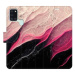 iSaprio flip pouzdro BlackPink Marble pro Samsung Galaxy A21s