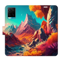 iSaprio flip pouzdro Colorful Mountains pro Vivo Y21 / Y21s / Y33s